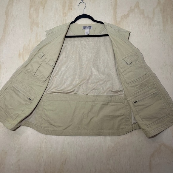 Duluth Trading Utility Vest Cargo Fishing Outdoor Hiking Zip Up Size XL - Picture 5 of 11